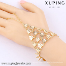 73862 Xuping Unique Design Long Chain Hand Bracelets With Good Quality